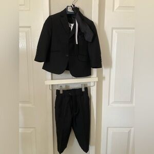 BJK Collection Boy’s Black Suit